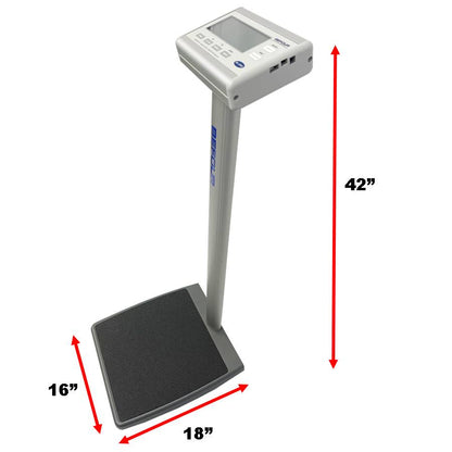 Befour FS-0961 Freestanding Scale With Pro BMI LCD