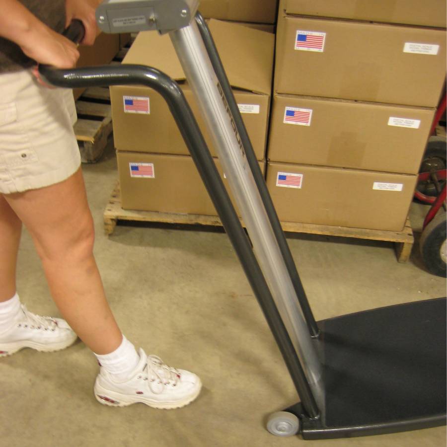 Befour PS-8070 Tilt & Roll Handrail Scale - LCD Display