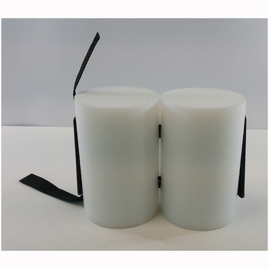 Closed Cell 2 Piece Pull Buoy White 6" Size