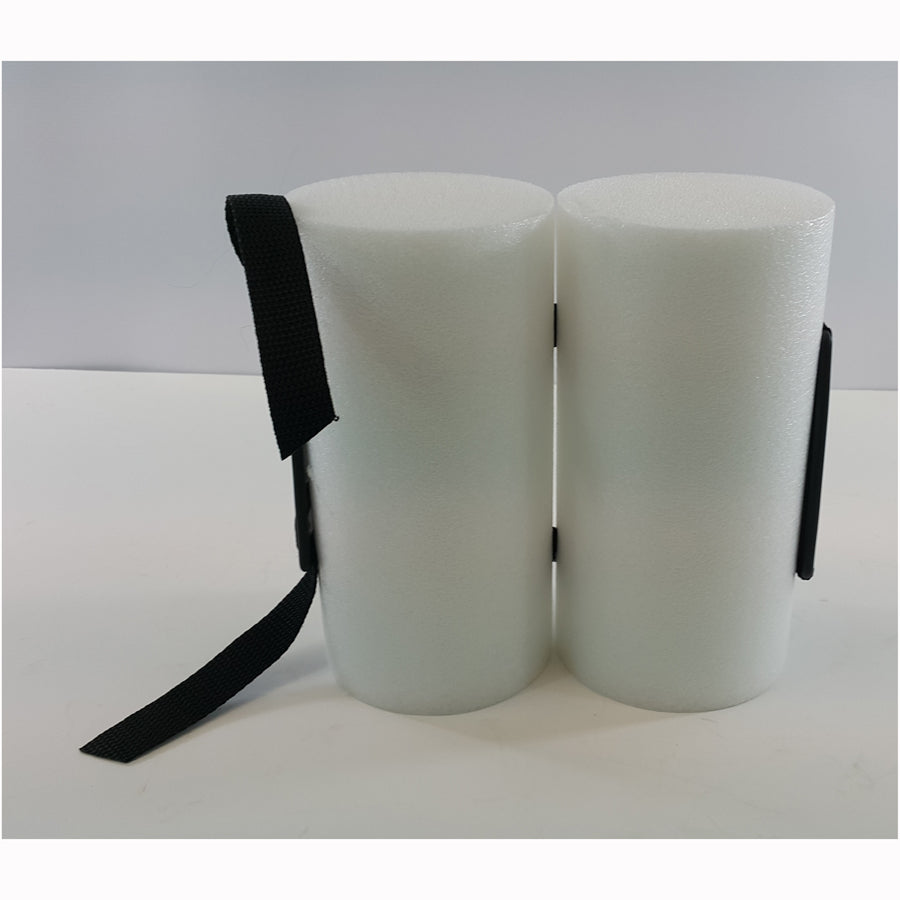 Closed Cell 2 Piece Pull Buoy White 8" Size