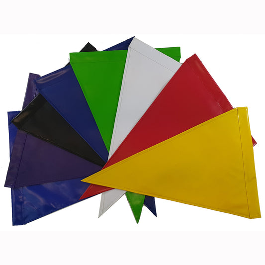 Durable Vinyl Coated Nylon Backstroke Flag 12" X 18" - Morley Athletic Supply Co Inc