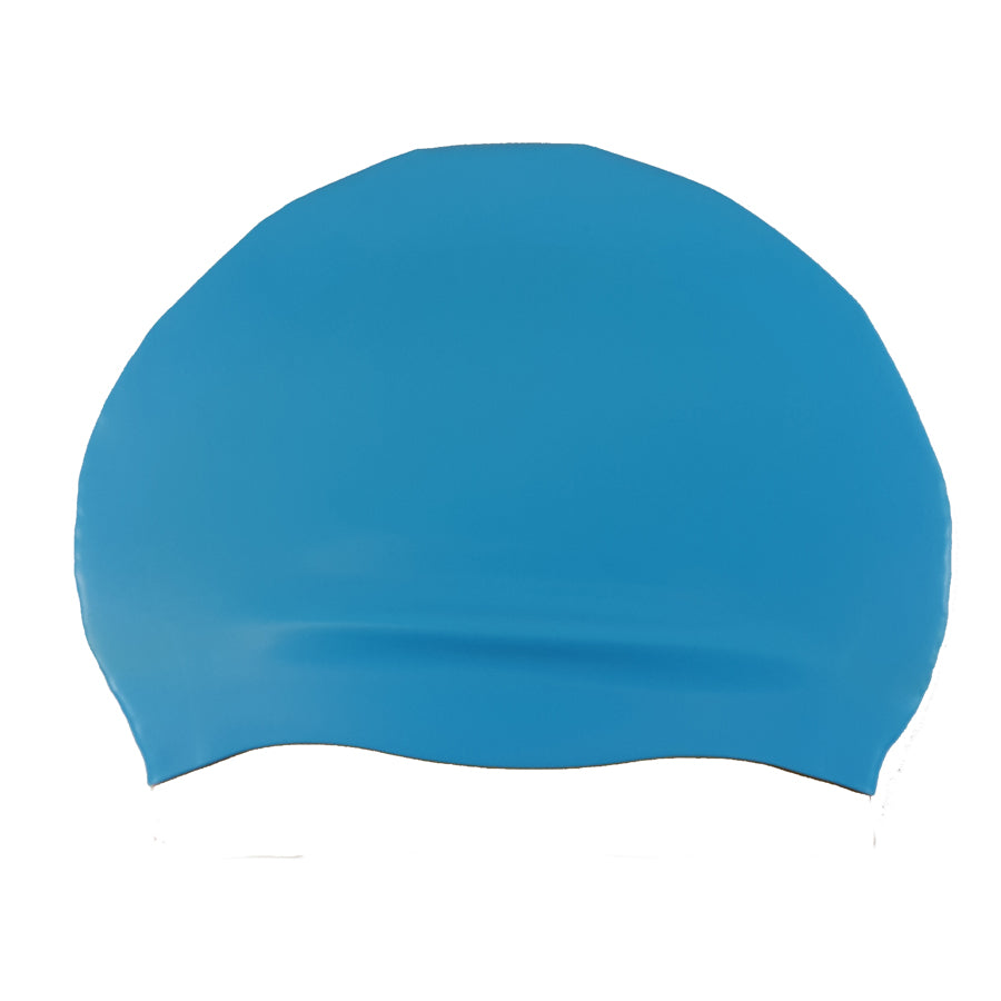 Silicone Swim Cap - Plain White