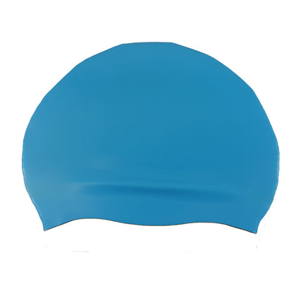 Silicone Swim Cap - Plain White