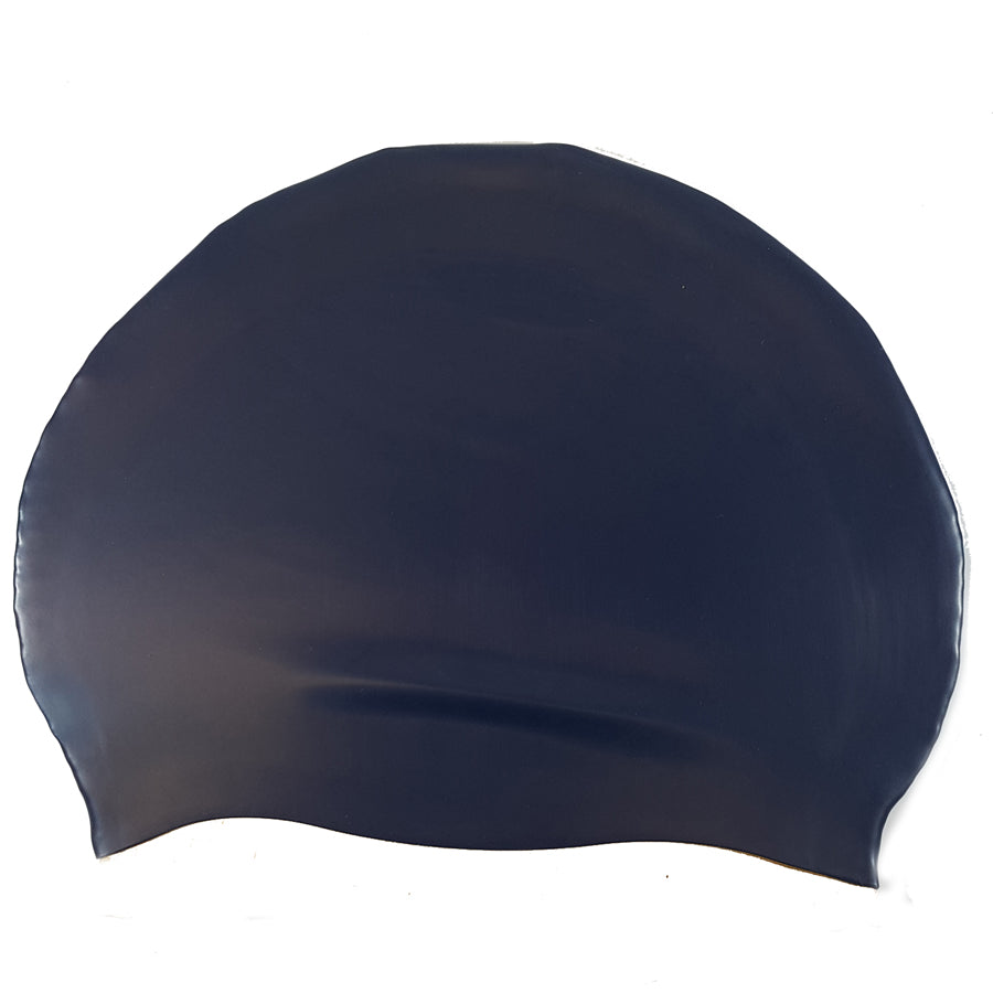 Silicone Swim Cap - Plain White