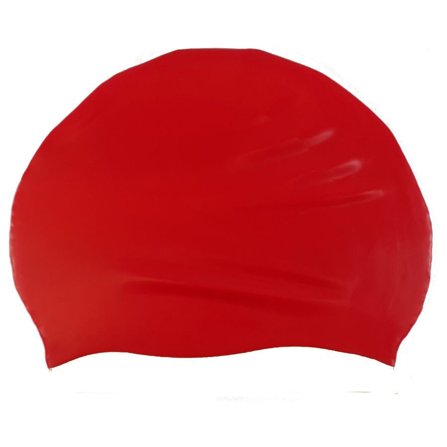 Silicone Swim Cap - Plain White