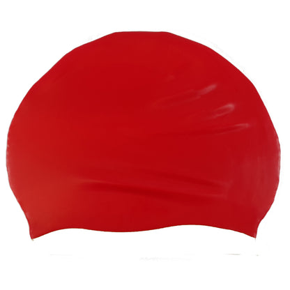 Silicone Swim Cap - Plain White
