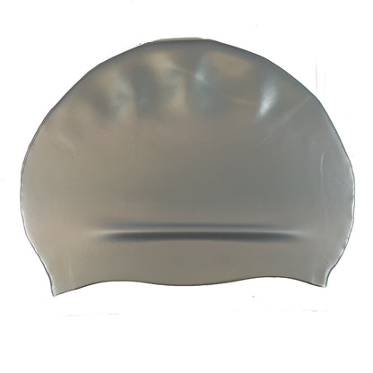 Silicone Swim Cap - Plain White