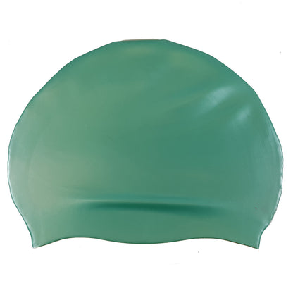 Silicone Swim Cap - Plain White