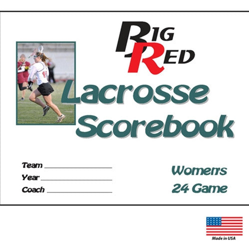 Big Red Womens Lacrosse Scorebook