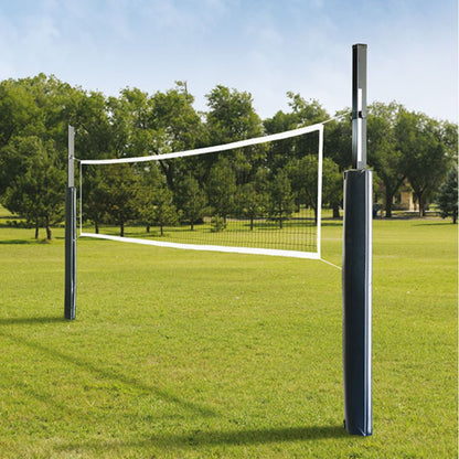 Blast Outdoor Recreational Volleyball Net System MA50044 Blast Total WITH Padding and Antennas / Royal Blue