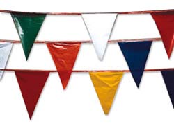 Pennant Streamers 120' Long