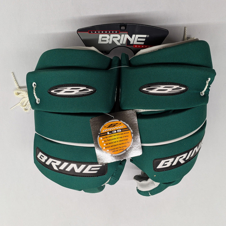 VINTAGE - ORIGINAL WITH TAGS - BRINE L35 LACROSSE GLOVE