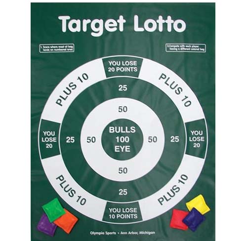 Bulls Eye Target Toss (Each) Typically Ships in 3-4 Weeks