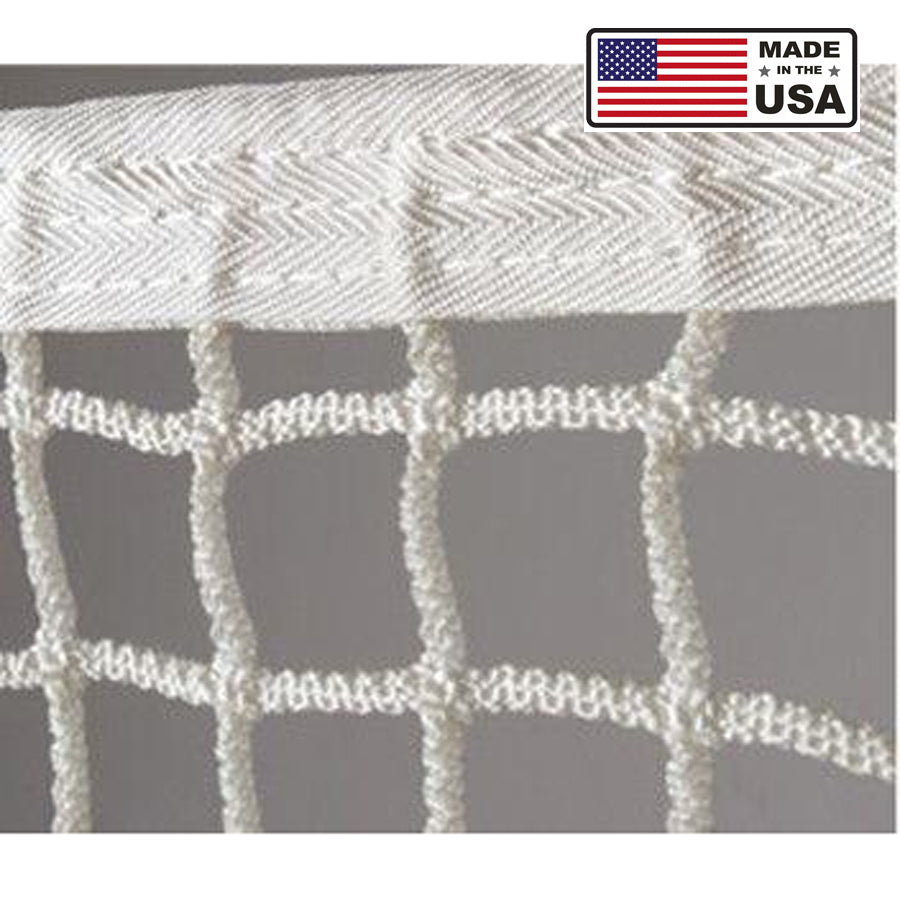 USA MADE OFFICIAL LACROSSE NETS - WHITE (PAIR)