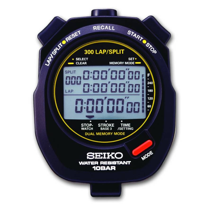 SEIKO S141 300 Lap Memory Stopwatch For Aquatic Sports