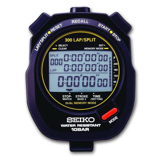 SEIKO S141 300 Lap Memory Stopwatch For Aquatic Sports
