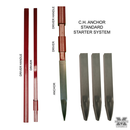 CH Anchors Starter System & Accessories 1 1/2" Standard Starter System