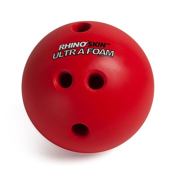 RHINO SKIN ULTRA FOAM ボウリング練習用ボール レッド Rhino Skin® Ultra Foam Bowling Ball | Durable, Safe Bowling Gear