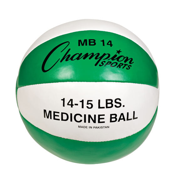 Leather Medicine Ball 7 KILO- 14 TO 15 LB MEDICINE BALL