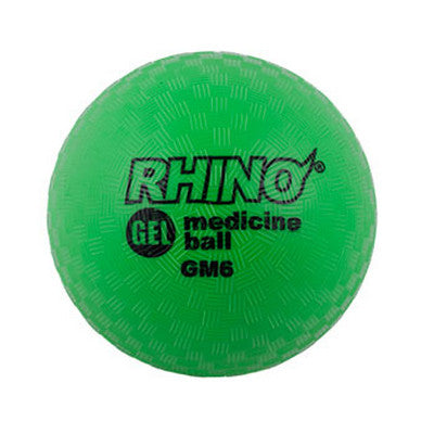 Rhino Gel Filled Medicine Ball 7 LB GREEN