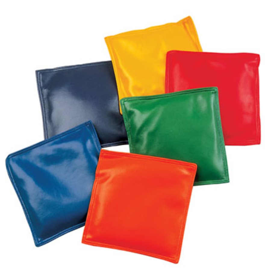Vinyl Bean Bags - Set Of 12 6"