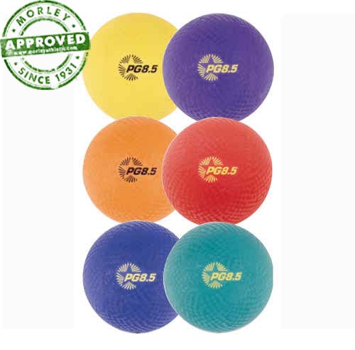 Champion Sports Standard Playground Balls 8.5" PLAYGROUND BALL RAINBOW SET