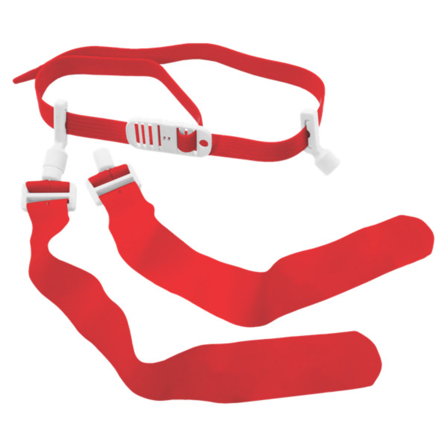 Champion Sports Pop Flag Football Belts 52" / Red