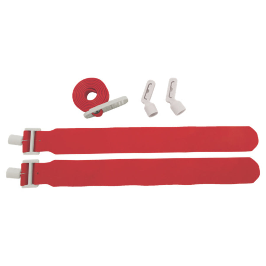 Champion Sports Pop Flag Football Belts 42" / Red