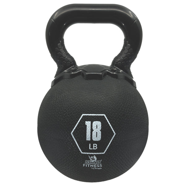 Rhino Rubber Best Grip Kettlebell 18 lb Weight