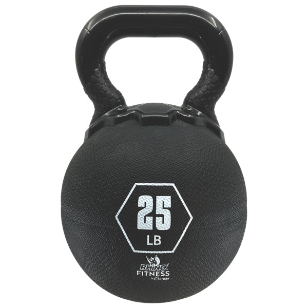 Rhino Rubber Best Grip Kettlebell 25 lb Weight