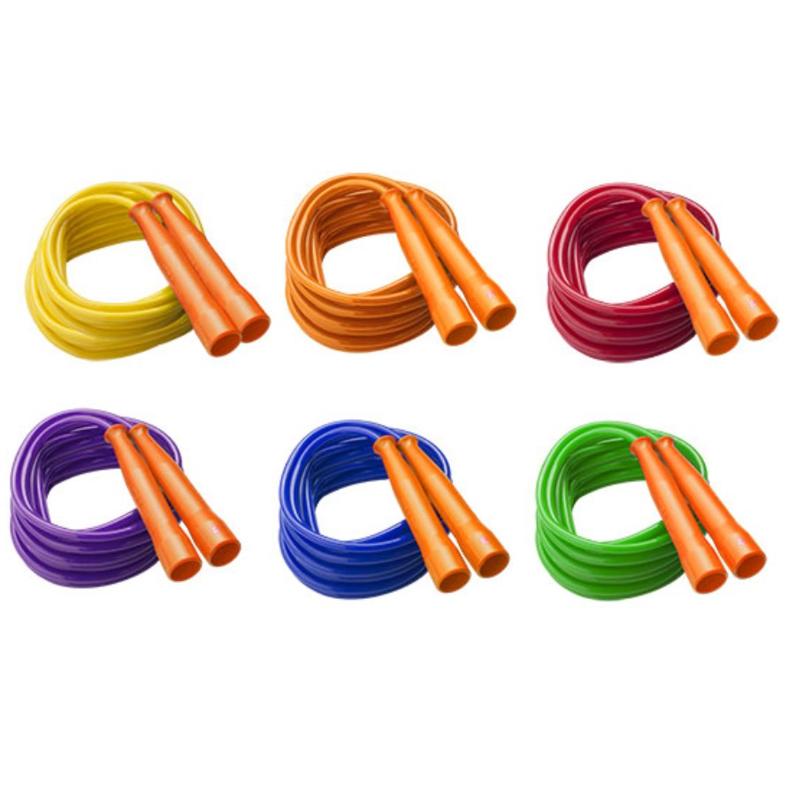 High Performance Licorice Rhino Speed Rope 16' LICORICE SPEED ROPE ORANGE HANDLE