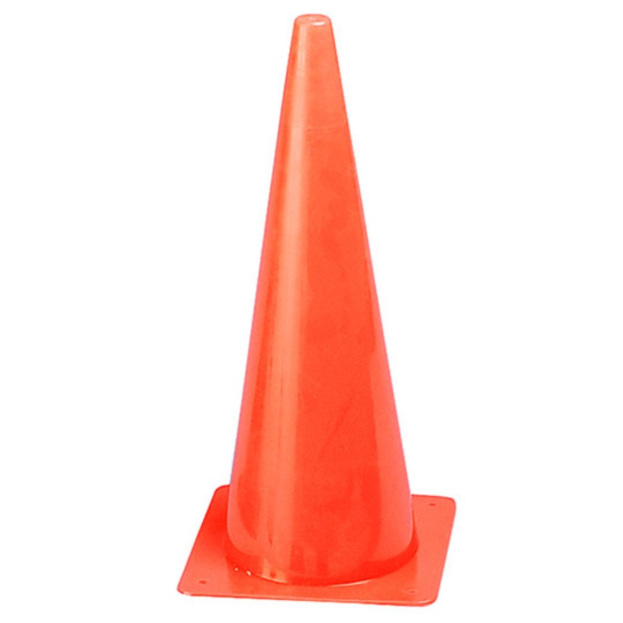 Orange Plastic Game Cones 18"
