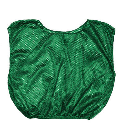 Adult Scrimmage Vests 100% Nylon Micro Mesh (Dozen) Green / Youth