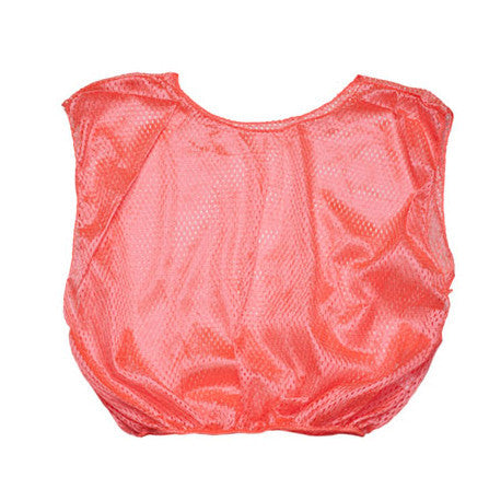 Adult Scrimmage Vests 100% Nylon Micro Mesh (Dozen) Orange / Youth