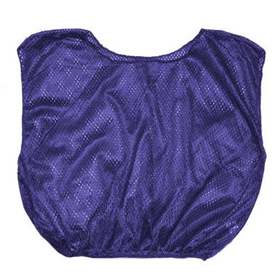 Adult Scrimmage Vests 100% Nylon Micro Mesh (Dozen) Royal / Youth