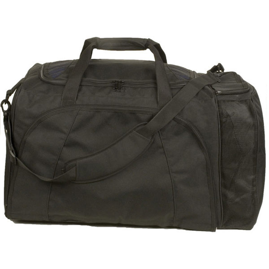 28"Lx15"Wx15"H Football Equipment Bag Black