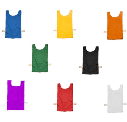 Heavy Weight Nylon Pinnies Dozen Black