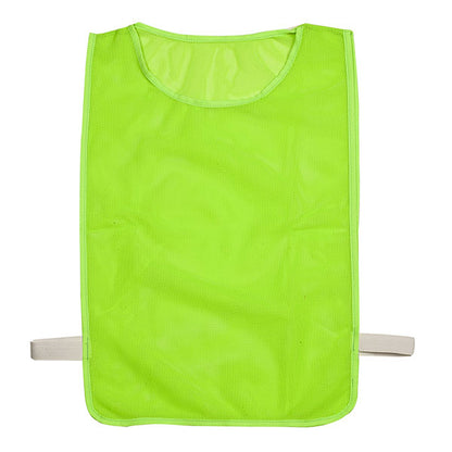 Deluxe Adult Nylon Mesh Pinnies (Dozen) Red