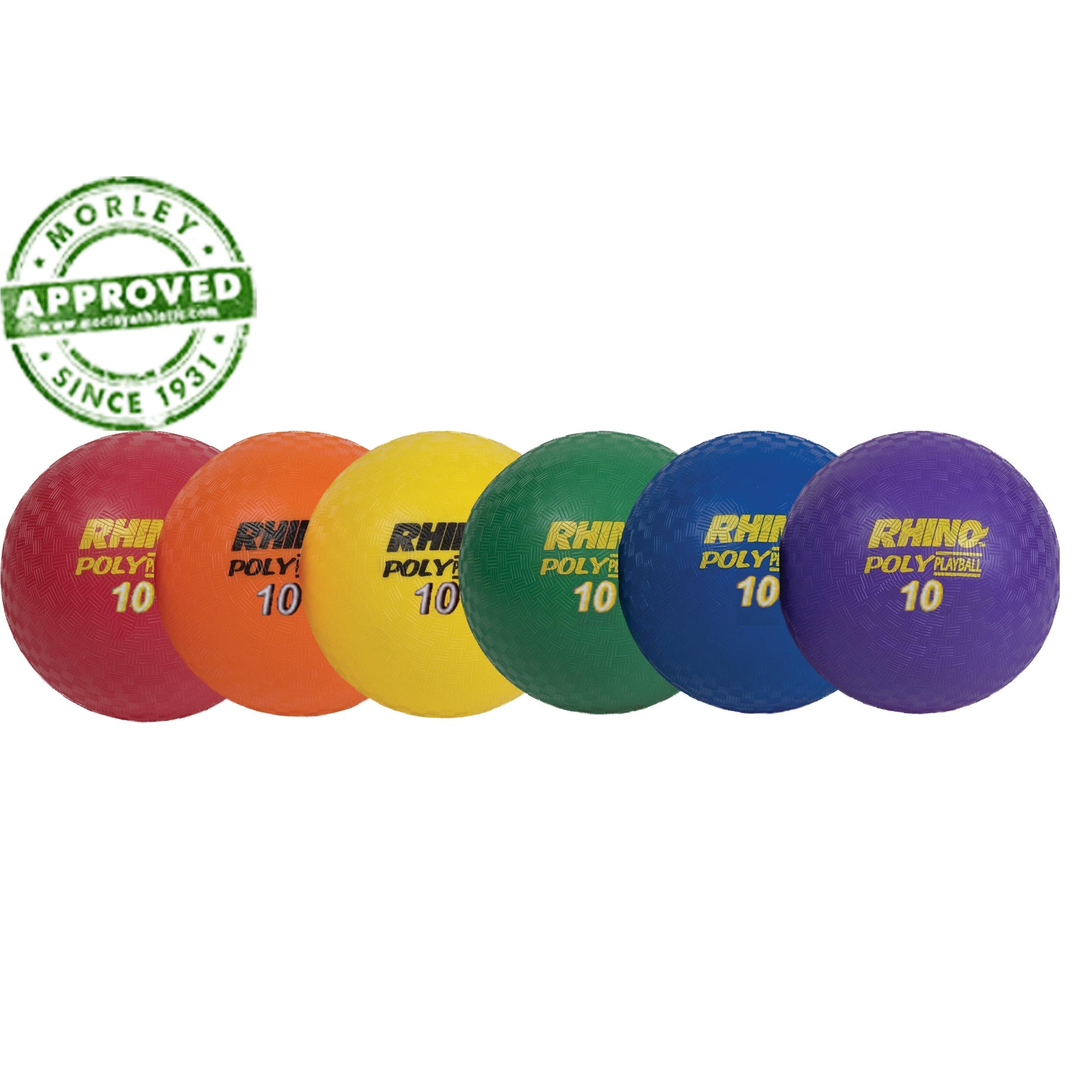 10" Rhino® Poly Rotationally Molded Playground Ball