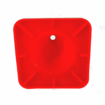 4" Mini Flexible Vinyl Game Cones - Set Of 6 Orange