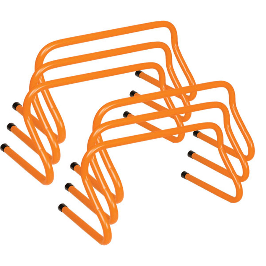 9 Inch Mini Pro Weighted Training Hurdles Set Of 6