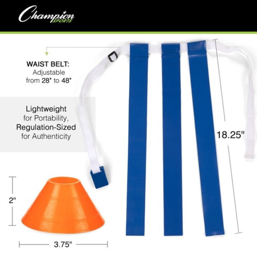 Champion Sport TFFSET Deluxe Flag Football Set
