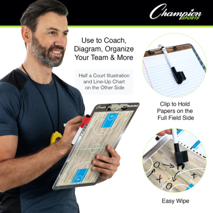 Champion Sports BKBOARD Basketball Coaches Board