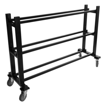 Champion Sports BKCART Deluxe Heavy-Duty Basketball Cart - 50.75"L x 16"W x 34.75"H