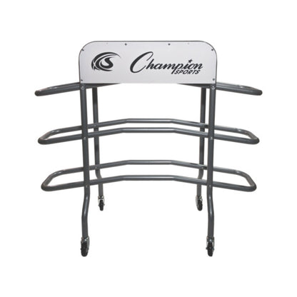 Champion Sports CBR15 Three Tier Pro Basketball Rack - 48"L x 20"W x 45"H