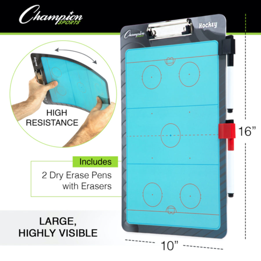 Champion Sports IHBOARD Ice Hockey Coaches Board