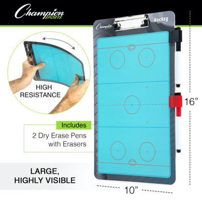 Champion Sports IHBOARD Ice Hockey Coaches Board