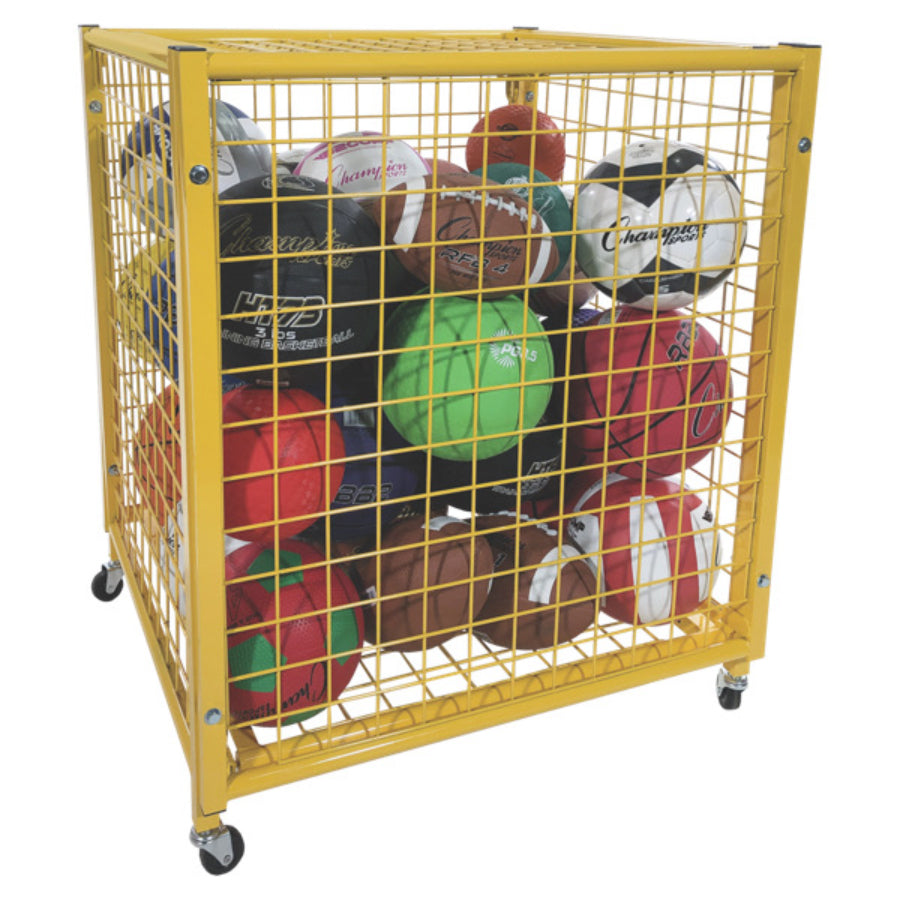 Champion Sports LCRS Half Size Ball Locker - 27"L x 29"W x 31"H