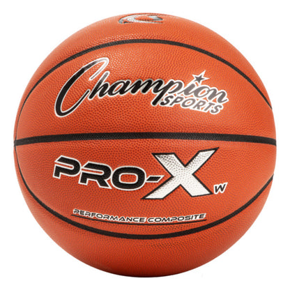 Champion Sports PROXM 28.5" Official Women's Size 6 Composite Microfiber Basketball