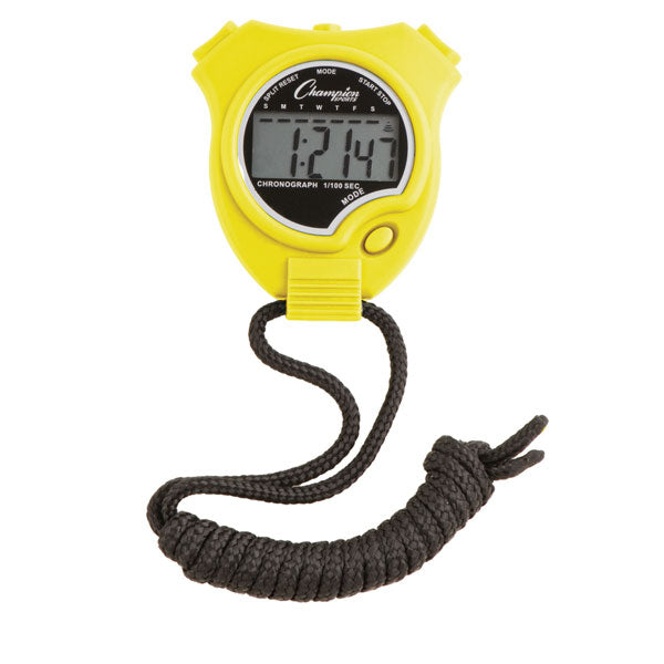 Champion Sports Rainbow Stopwatch Set Of 6